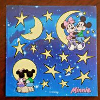 Disney Minnie Zeitschriften Beileger - Sammel nacht leuchtende Sticker Aufkleber