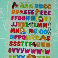 SAMMEL Kinder Bilder Rubbelbilder bunte Buchstaben Alphabet - Wendy Promotions LTD.