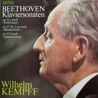 Beethoven - Klaviersonaten op.13 / op.27 / op.57 (1978) LP Wilhelm Kempff mint