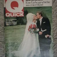 Quick Nr. 34 München 17. Jahrgang 23. August 1964 Werner Zahn und Marika Kilius