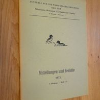 Mitteilungen und Berichte 1975, Heft 2/3, Zentrale für Wasservogelforschung DDR