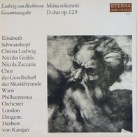 Beethoven- Missa Solemnis 2LP Elisabeth Schwarzkopf Nicolai Gedda Herbert von Karajan