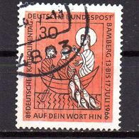 Bund BRD 1966, Mi. Nr. 0515 / 515, Katholikentag, gestempelt #14318
