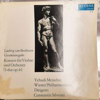 Beethoven - Konzert für Violine und Orchester D-dur op. 61 LP Menuhin Silvestri