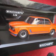 Minichamps BMW 2002 Turbo orange 1:18 *