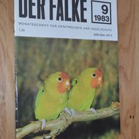 Der Falke 9/ 1983 - Monatsschrift für Ornithologie und Vogelschutz (DDR)