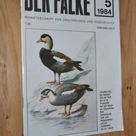 Der Falke 5/ 1984 - Monatsschrift für Ornithologie und Vogelschutz (DDR)