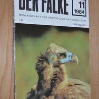 Der Falke 11/ 1984 - Monatsschrift für Ornithologie und Vogelschutz (DDR)