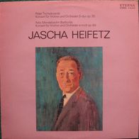 Tschaikowski / Mendelssohn - Konzerte für Violine & Orchester 1976 LP Jascha Heifetz
