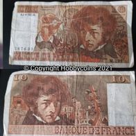 PAP : Papiergeld Frankreich 10 Francs