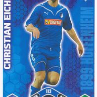 TSG Hoffenheim Topps Match Attax Trading Card 2010 Christian Eichner Nr.113