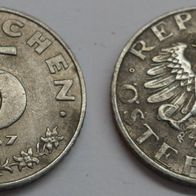 Österreich 5 Groschen 1957 ## S14