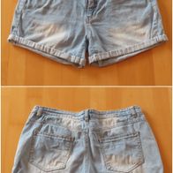 Vero Moda - Hot Pants - Damen Shorts, kurze Hose - Denim blau - Gr. W30