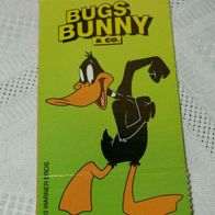 Sammel Sticker doppelseitige - 1 x Steh Karte LOONEY TUNES Bugs Bunny & Co 1993
