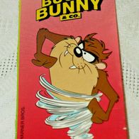 Sammel Sticker doppelseitige - 1 x Steh Karte LOONEY TUNES Bugs Bunny & Co - 1993