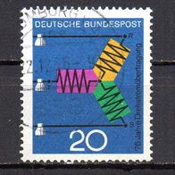 Bund BRD 1966, Mi. Nr. 0521 / 521, Technik Wissenschaft, gestempelt #14330