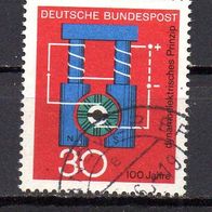 Bund BRD 1966, Mi. Nr. 0522 / 522, Technik Wissenschaft, gestempelt #14331