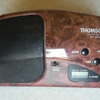 Thomson FM AM Receiver RT 210WD Digital Clock LCD Alarm Antenne Radio Wecker Vintage