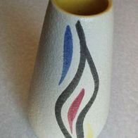 Vase Keramik Foreign 529 Ø10cm Höhe 18cm 50er 60er Vintage Zustand: Siehe Foto