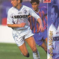 Schalke 04 Panini Ran Sat 1 Trading Card 1996 Andreas Müller Nr.83