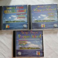CD Vol.1 + 2 + 3 Songs From Reggae Island - George McCrae Desmond Dekker Bob Marley