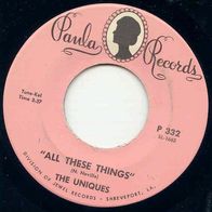 Uniques - All these things US 7" 60er