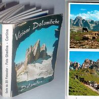 Visioni Dolomitiche, Dolomiten, Leporello, Fotos