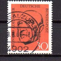 Bund BRD 1968, Mi. Nr. 0568 / 568, Adenauer, gestempelt Bad Salzuflen #14415