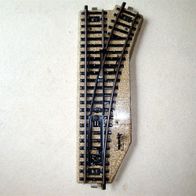 Märklin H0 5221, 1 rechte Metallhandweichen, gut bis sehr gut, bitte lesen (2)