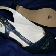ARA Elegance Schuhe Pumps blau Sandaletten Gr. 7 F ca. 40,5 Ungetragen NEU