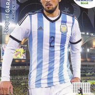 Panini Trading Card Fussball WM 2014 Ezequiel Garay aus Argentinien