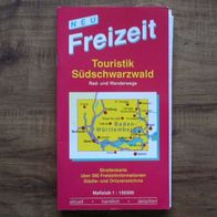 Faltkarte: Touristik Südschwarzwald - Rad- und Wanderwege