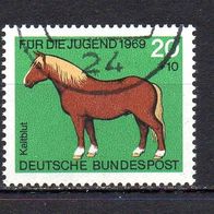 Bund BRD 1969, Mi. Nr. 0579 / 579, Jugend, gestempelt #14454