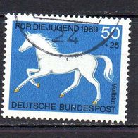 Bund BRD 1969, Mi. Nr. 0581 / 581, Jugend, gestempelt #14457