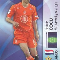 Panini Trading Card zur Fussball WM 2006 Phillip Cocu Nr.89/150 aus Holland