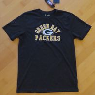 NFL T-Shirt Green Bay Packers - American Football - Superbowl - Gr. L grau - NEU