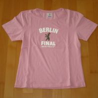 FIFA World Cup Germany 2006 - Fußball WM - Damen T-Shirt Gr 42 rosa BERLIN FINAL