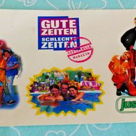 SAMMEL Porzellan Bild Sticker Aufkleber - GUTE ZEITEN Schlechte ZEITEN