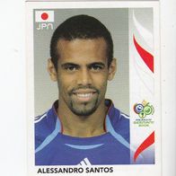 Panini Fussball WM 2006 Alessandro Santos Japan Nr 441