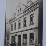 Oberlahnstein (Lahnstein), Bäckerei F. Arzheimer - Hochstr. 35 (?) Foto-Ak um 1910