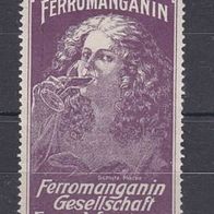 alte Reklamemarke - Ferromanganin Gesellschaft Frankfurt (0234)