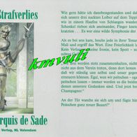 Im Strafverlies des Marquis de Sade - Bizarr Erziehung & SM - Top E- RAR