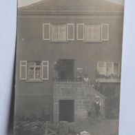 Ludwigsburg, Haus mit Baugeschäft G. Schüle Foto-Ak vor 1945