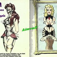 Erotik Bdsm Comic - Mädchen in Bedrängnis - von Jim - Rarität