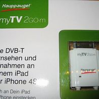 Hauppauge myTV 2GO-m DVB-T Empfänger f Apple iPhone iPad 30 pol. Dock