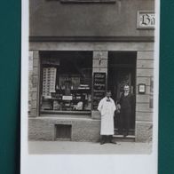 Hultschin OS: Friseur-Geschäft J. Gillar, Foto-Ak um 1910