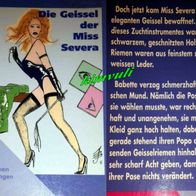 Die Geissel der Miss Severa - Domina BDSM Fetisch Erziehung & SM - Top E- RAR