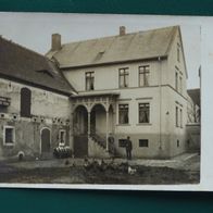 Klein Mühlingen (Kleinmühlingen): Gehöft, Foto-Ak 1914