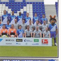 TSG Hoffenheim Topps Sammelbild 2014 Mannschaftsbild 2 Bildnummer 125