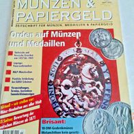 MÜNZEN & Papiergeld Zeitschrift Münzen Medaillen Papiergeld April 1997 Nr R99118